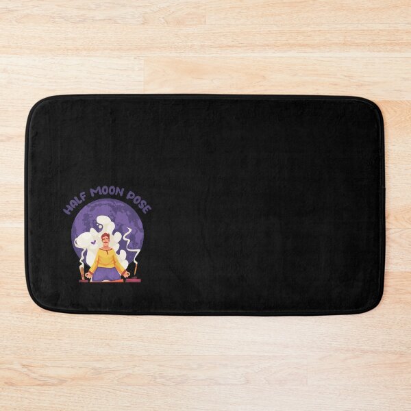 Item preview, Half moon yoga pose   designed and sold by BobbyWatkins.