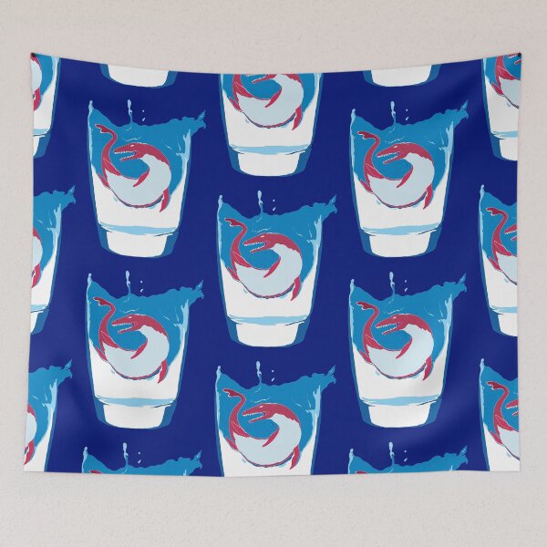Item preview, Glass of Mosasaurus designed and sold by Casey Wilkinson.