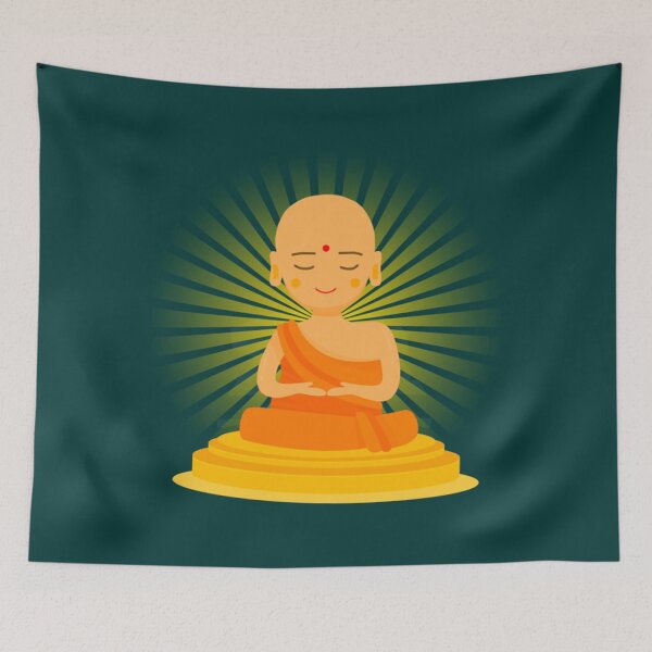 Item preview, Half moon yoga pose  designed and sold by BobbyWatkins.