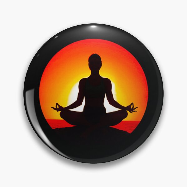 Item preview, Half moon yoga pose   designed and sold by BobbyWatkins.