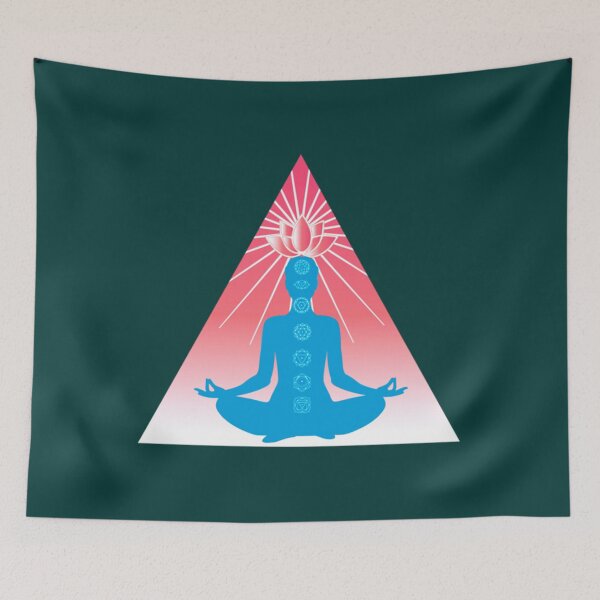 Item preview, Half moon yoga pose   designed and sold by BobbyWatkins.