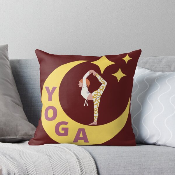 Item preview, Half moon yoga pose   designed and sold by BobbyWatkins.