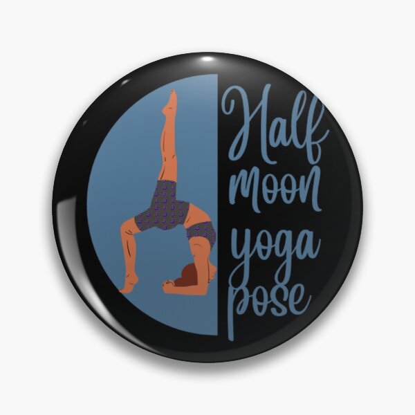 Artikelvorschau, Halbmond-Yoga-Pose entworfen und verkauft von BobbyWatkins.