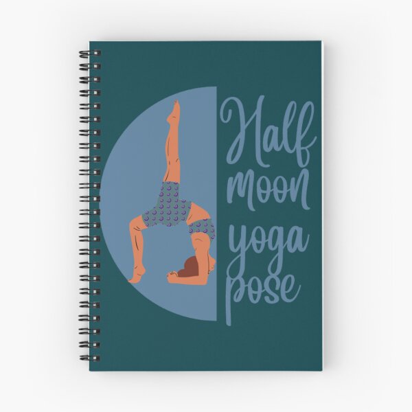 Item preview, Half moon yoga pose   designed and sold by BobbyWatkins.