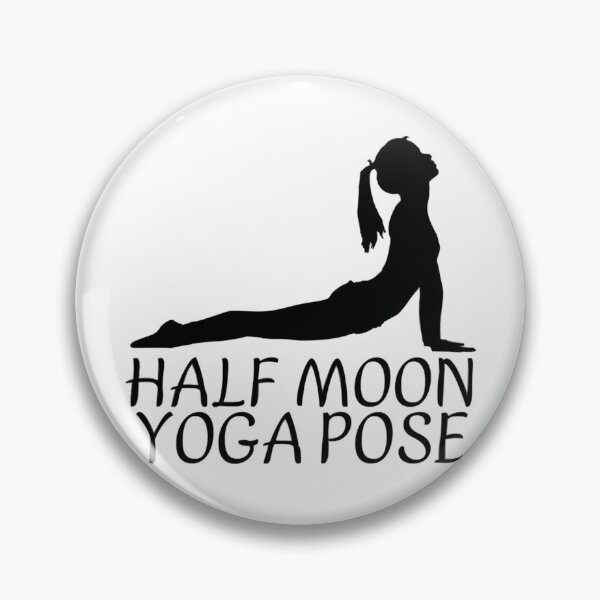 Item preview, Half Moon Yoga Pose - funny yoga Life Half moon workout    designed and sold by BobbyWatkins.