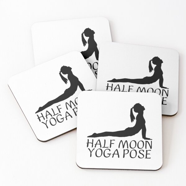 Item preview, Half Moon Yoga Pose - funny yoga Life Half moon workout    designed and sold by BobbyWatkins.