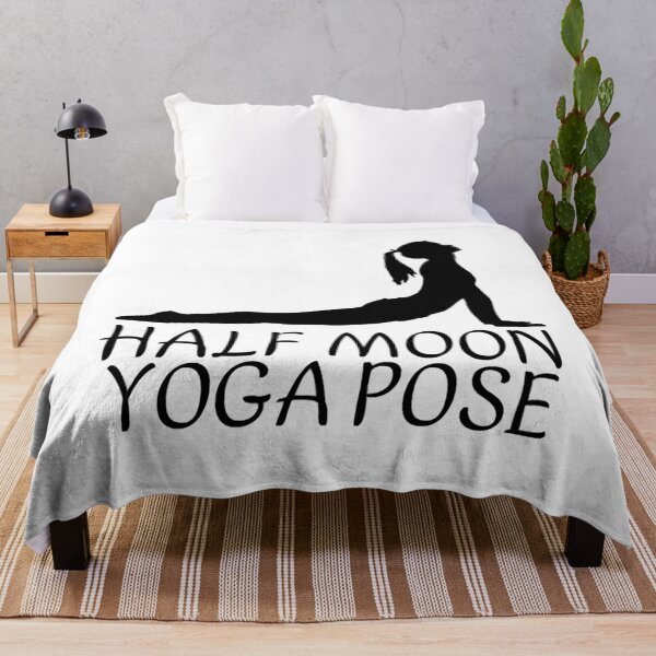 Item preview, Half Moon Yoga Pose - funny yoga Life Half moon workout designed and sold by BobbyWatkins.