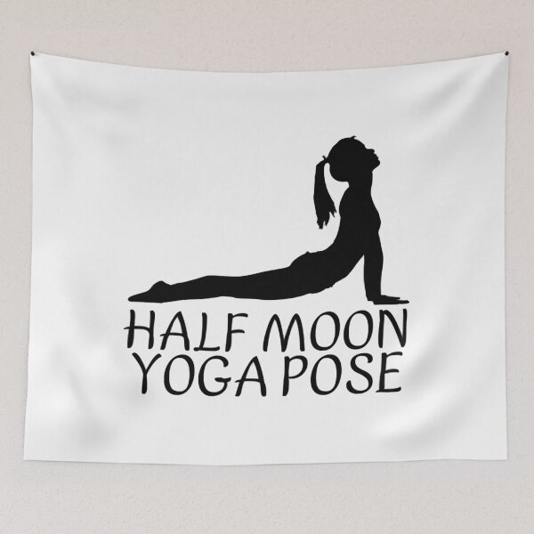 Item preview, Half Moon Yoga Pose - funny yoga Life Half moon workout    designed and sold by BobbyWatkins.