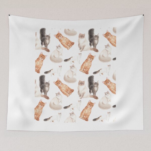 Item preview, Group cats arts designed and sold by RAJSHIVA.