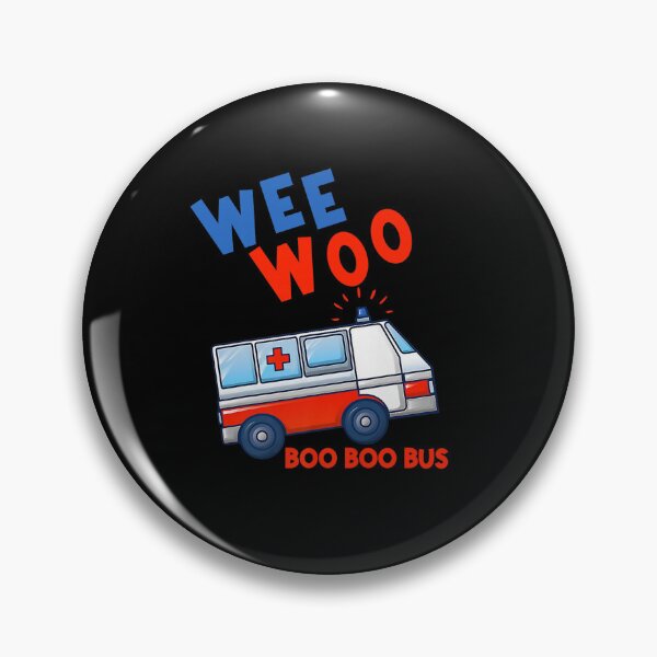 Item preview, WEE WOO BOO BOO BUS AMBULANCE FUNNY EMS EMT PARAMEDIC designed and sold by sobriowslen.