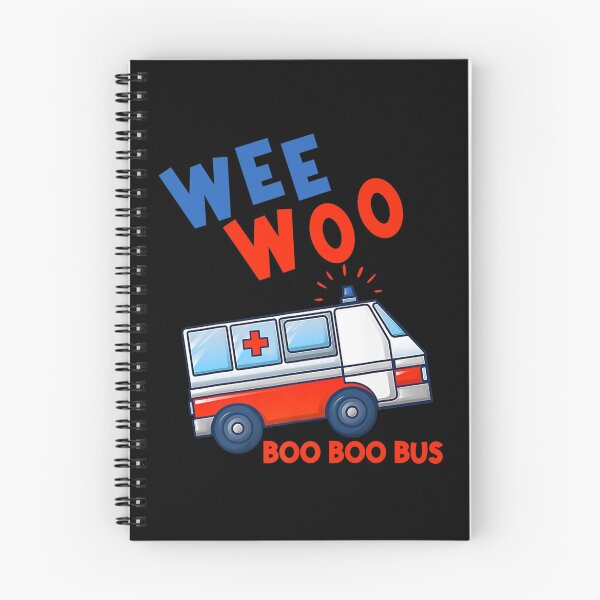 Item preview, WEE WOO BOO BOO BUS AMBULANCE FUNNY EMS EMT PARAMEDIC designed and sold by sobriowslen.