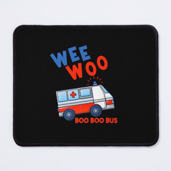 Item preview, WEE WOO BOO BOO BUS AMBULANCE FUNNY EMS EMT PARAMEDIC designed and sold by sobriowslen.