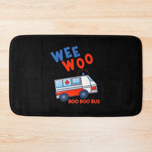 Item preview, WEE WOO BOO BOO BUS AMBULANCE FUNNY EMS EMT PARAMEDIC designed and sold by sobriowslen.