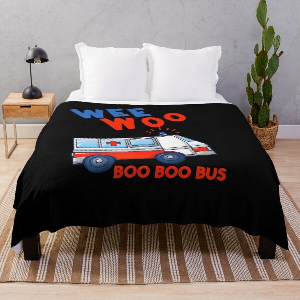 Item preview, WEE WOO BOO BOO BUS AMBULANCE FUNNY EMS EMT PARAMEDIC designed and sold by sobriowslen.
