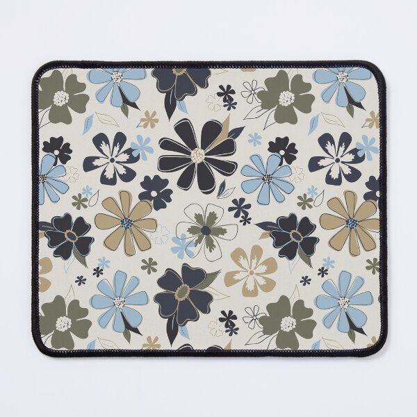 Item preview, Blue Outline Floral designed and sold by StudioPosies.