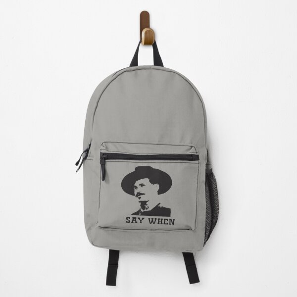 Item preview, Say When - Doc Holliday - Quick Draw - Tombstone - Wild West Legend designed and sold by AdesignTEE.