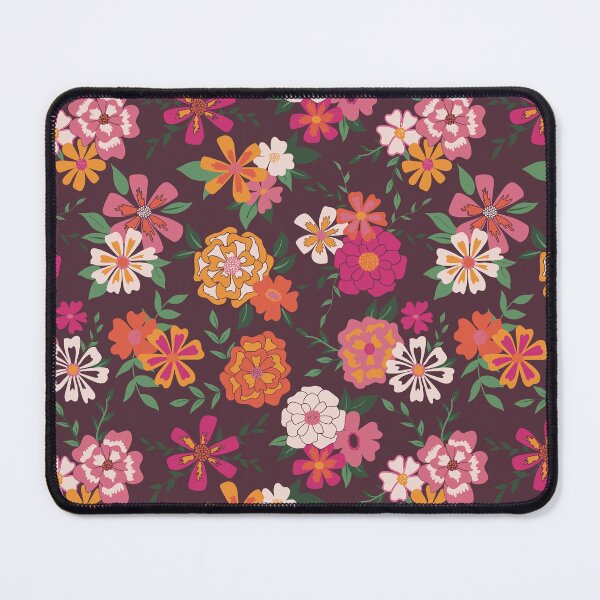 Item preview, Maroon Viney Floral designed and sold by StudioPosies.