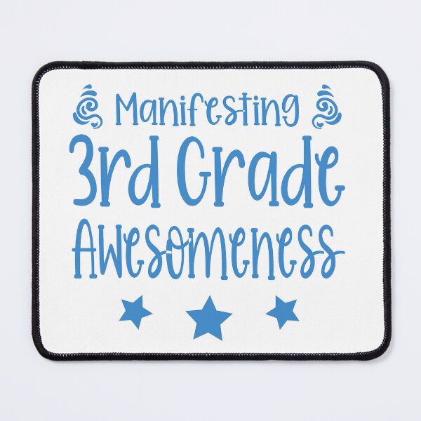 Item preview, Back to School Third Grade Awesome Inspirational Teacher 3rd Grade Future World Creators Classroom Blue designed and sold by AstralRadiance.
