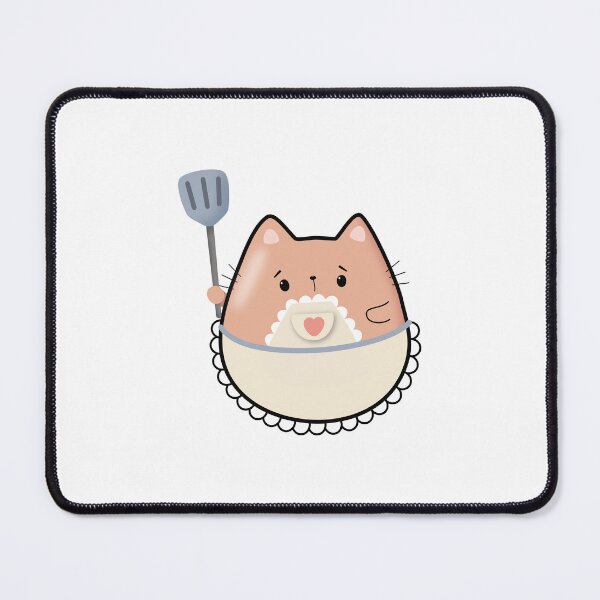 Item preview, Kawaii Homemaker Cat designed and sold by darklanterndsn.