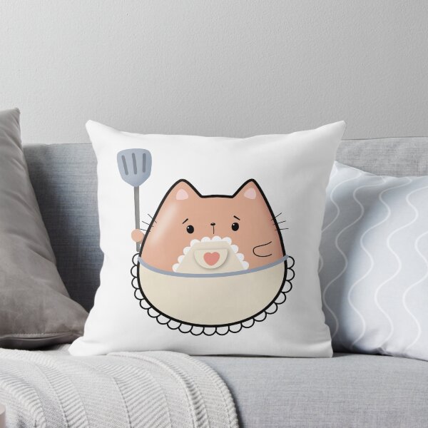 Item preview, Kawaii Homemaker Cat designed and sold by darklanterndsn.