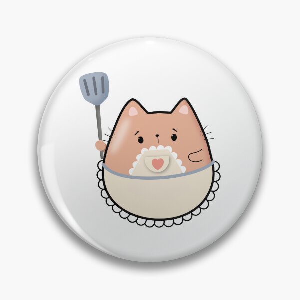 Item preview, Kawaii Homemaker Cat designed and sold by darklanterndsn.