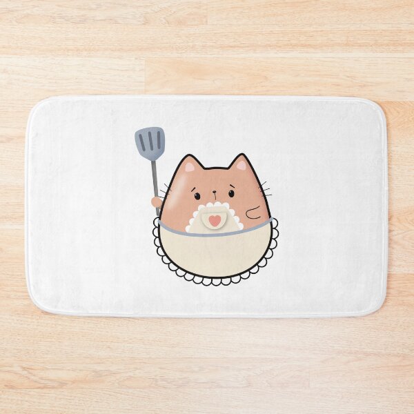 Item preview, Kawaii Homemaker Cat designed and sold by darklanterndsn.