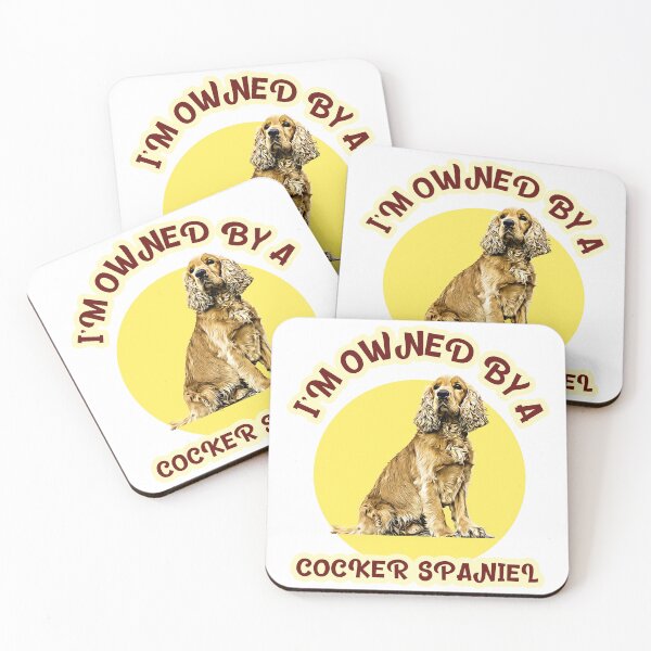 Item preview, I'm Owned By A Cocker Spaniel designed and sold by NiftyTees.