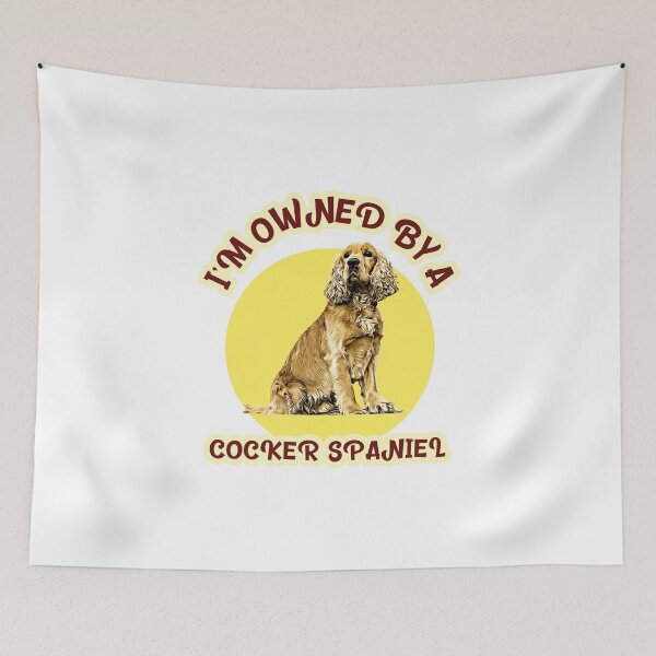Item preview, I'm Owned By A Cocker Spaniel designed and sold by NiftyTees.