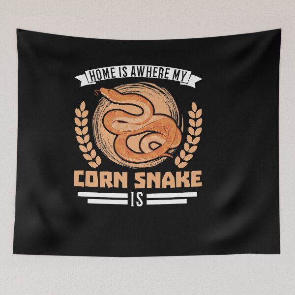 Item preview, HOME IS WHERE MY CORN SNAKE IS designed and sold by sobriowslen.