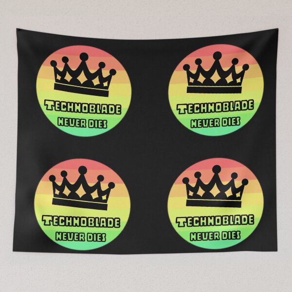 Item preview, technoblade never dies designed and sold by time-to-relax.
