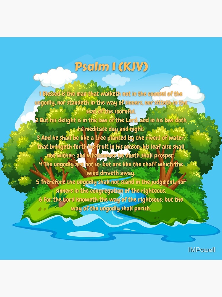 psalm-1-kjv-poster-for-sale-by-impowell-redbubble