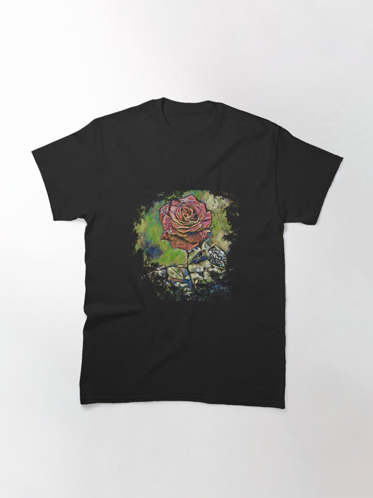 Alternate view of Artful Rose Classic T-Shirt