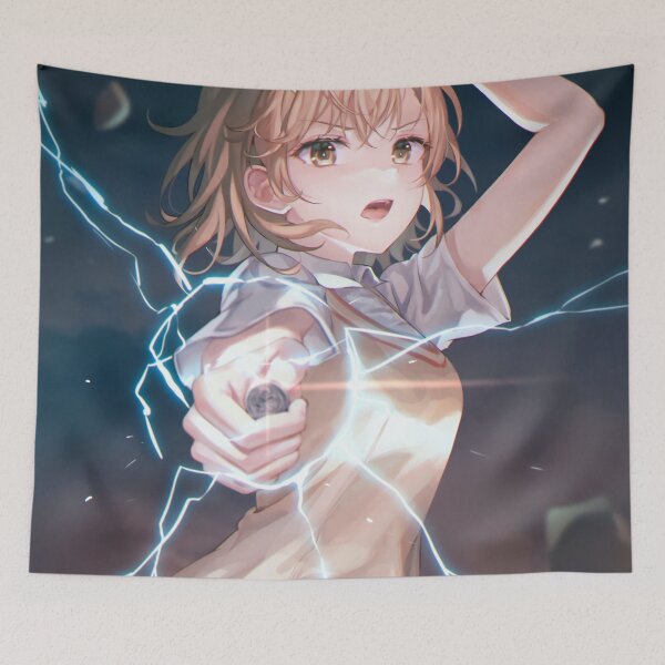 Item preview, Misaka Mikoto A Certain Scientific Railgun Anime Waifu designed and sold by willybatlong.