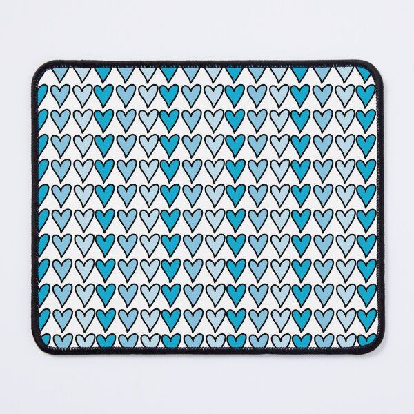 Item preview, Aesthetic Blue Hearts designed and sold by jomsdoodles.