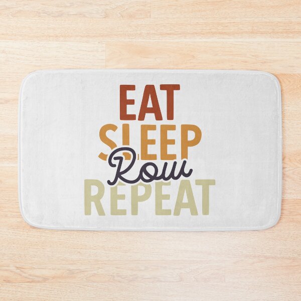 Item preview, Eat Sleep Row Repeat | Funny Rowing Quotes designed and sold by DrawingBoard.