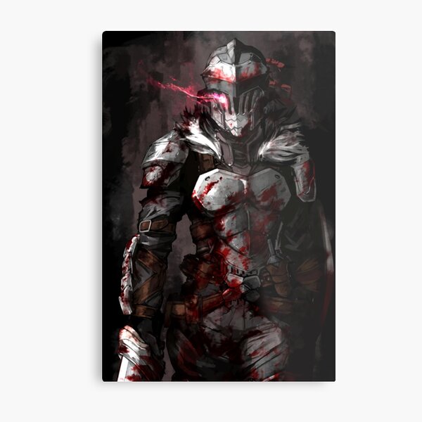 Anime Goblin Slayer - Knight Metal Print