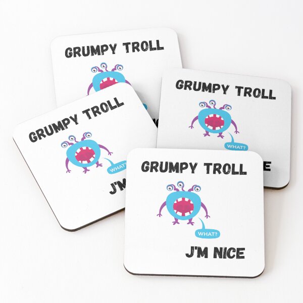 Item preview, Grumpy old troll classic t-shirt designed and sold by Jutec1.