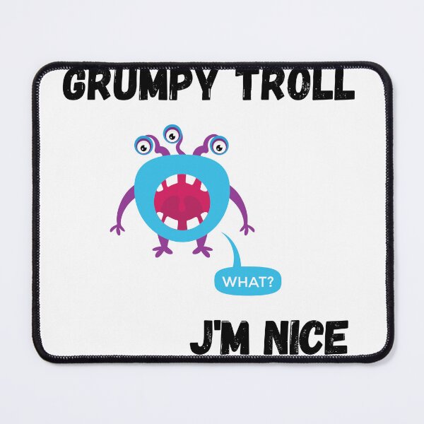 Item preview, Grumpy old troll classic t-shirt designed and sold by Jutec1.