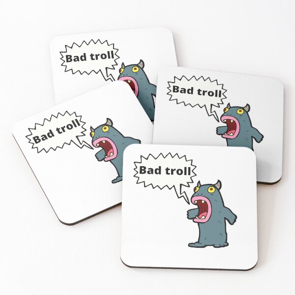 Item preview, Bad troll classic t-shirt, grumpy old troll classic t-shirt designed and sold by Jutec1.
