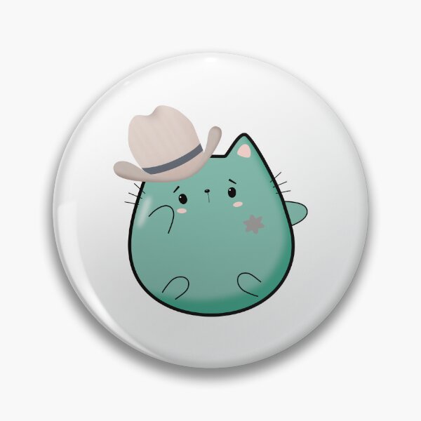 Item preview, Kawaii Cowboy Cat designed and sold by darklanterndsn.