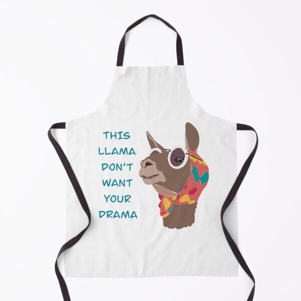 Item preview, Funny llama t-shirts now available! Get your hands on our "this llama don't want your drama" design and make a statement. Perfect for those who love funny and unique shirts. designed and sold by SERGEY OVCHARUK.
