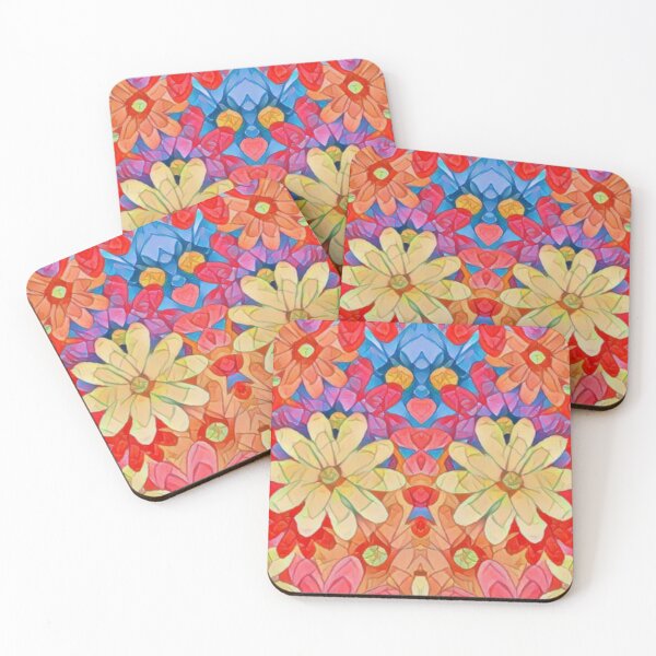 Aperçu de l'œuvre Floral prismatique créée et vendue par RainbowStudios.