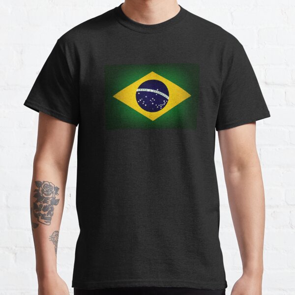 Green Black Brown Camo Brazilian Brasil Brazil Flag Patch Fits For