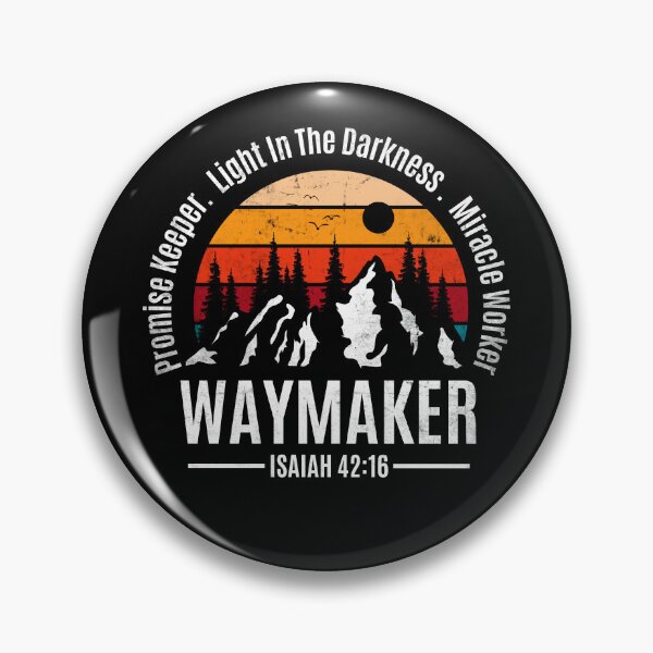 Item preview, Waymaker Promise Keeper Miracle Worker designed and sold by The Little Wood Cottage.