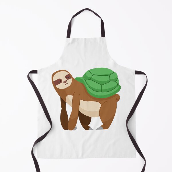 Item preview, Precious Face Sloth With Turtle On Its Back designed and sold by CreativeCranium.