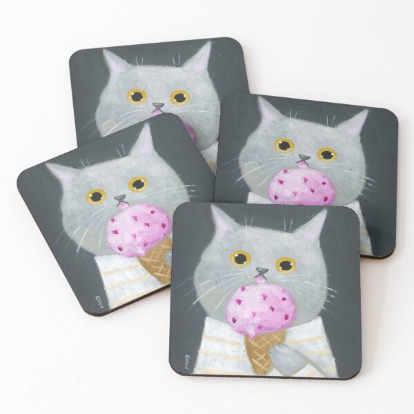 Item preview, Ice Cream Day designed and sold by KilkennyCat Art.