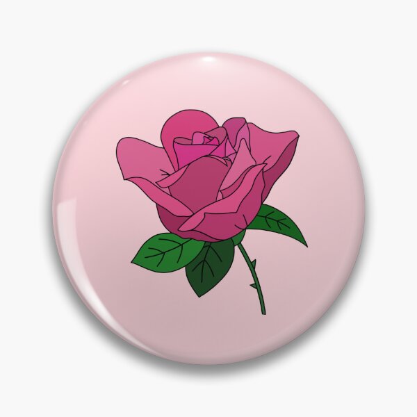 Artikelvorschau, Rosa Rosenblüte entworfen und verkauft von alicelilacarts.
