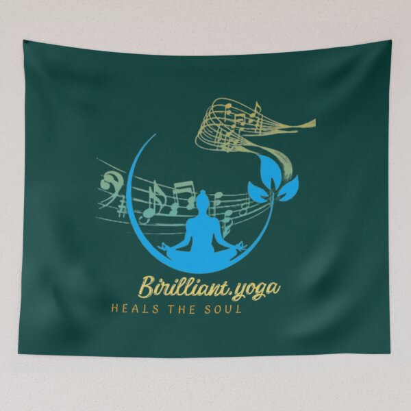 Item preview, Birilliant yoga heals the soul     designed and sold by BruceFisherQQ.