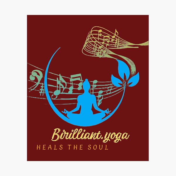 Item preview, Birilliant yoga heals the soul     designed and sold by BruceFisherQQ.