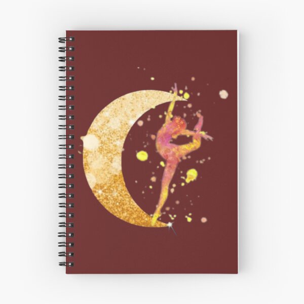 Item preview, colorful half moon yoga pose     designed and sold by BruceFisherQQ.